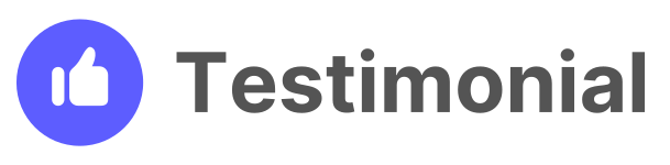 Testimonail to logo